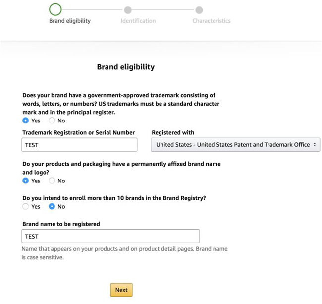 Brand Registry（品牌備案）