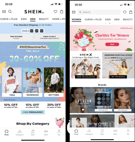 SHEIN的光環(huán)不是超過(guò)Amazon，而是拿下了全球快時(shí)尚移動(dòng)端一半的DAU